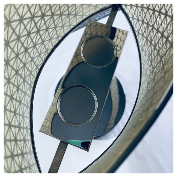 PartyLite Enchanted Silver Metal Votive Lamp Sparkly Candle Holder 14" - Picture 6 of 12